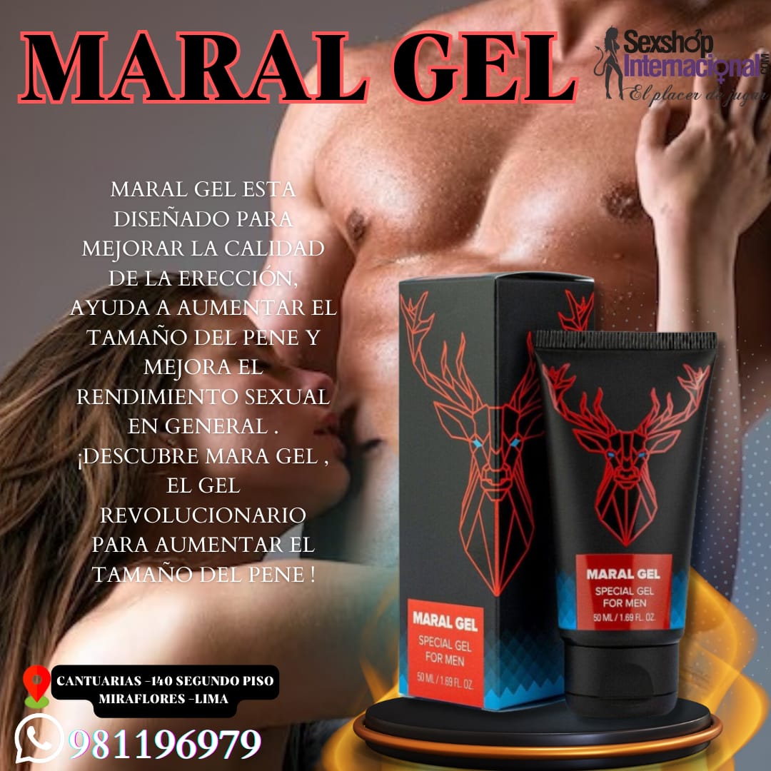 GEL ORIGINAL MARAL-RETARDANTE-ALARGADOR-ENGROSADOR-POTENCIADOR-SEXSHOP LIMA 971890151 